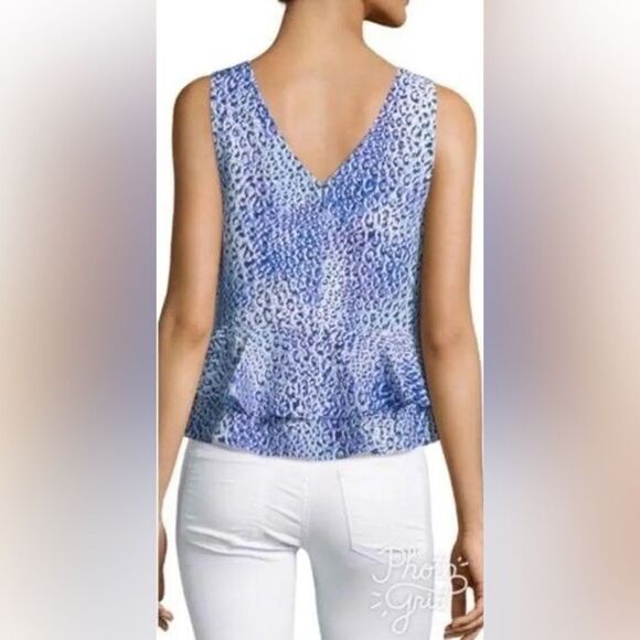 Rebecca‎ Taylor Leopard Silk Top - Picture 4 of 12